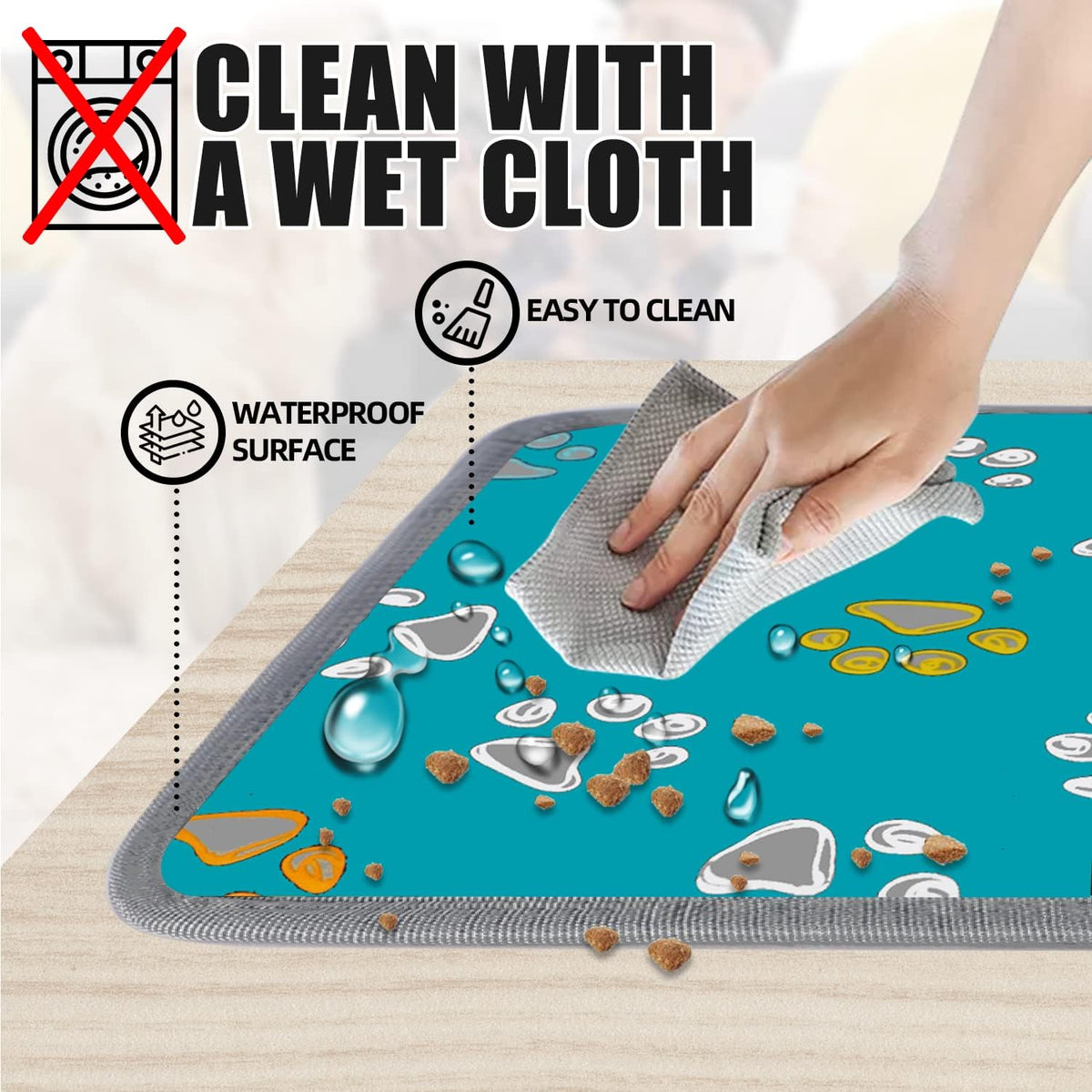 Furrybaby Pet Heating Pad for Cats & Dogs,Waterproof,Anti-Bite Warming Mat