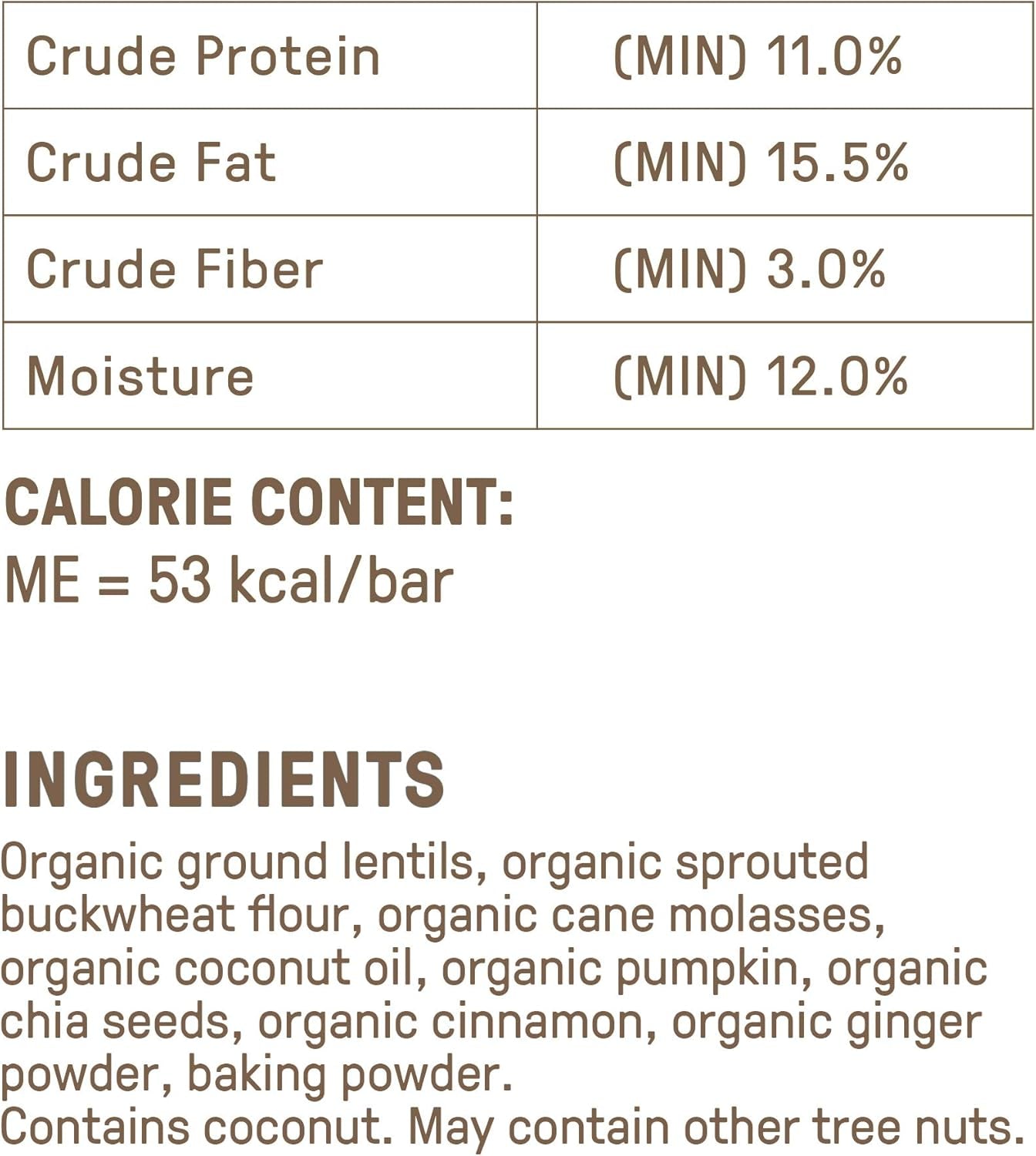Cookiepal Human Grade Dog Treats, Pumpkin and Chia Seed Recipe, Organic Non-Gmo and Simple Ingredients, 10 Oz Bag