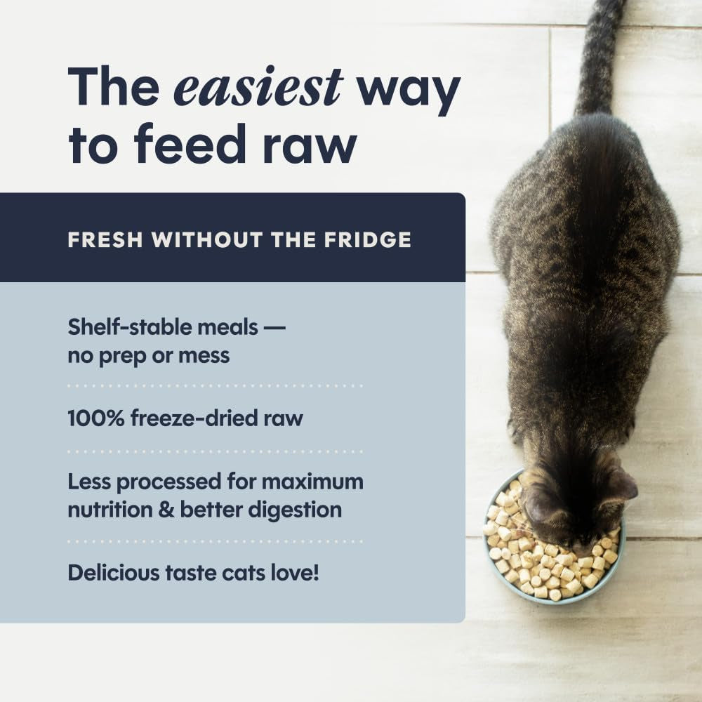 Instinct Raw Meals Freeze-Dried Chicken Cat Food, 9.5 Oz. Bag