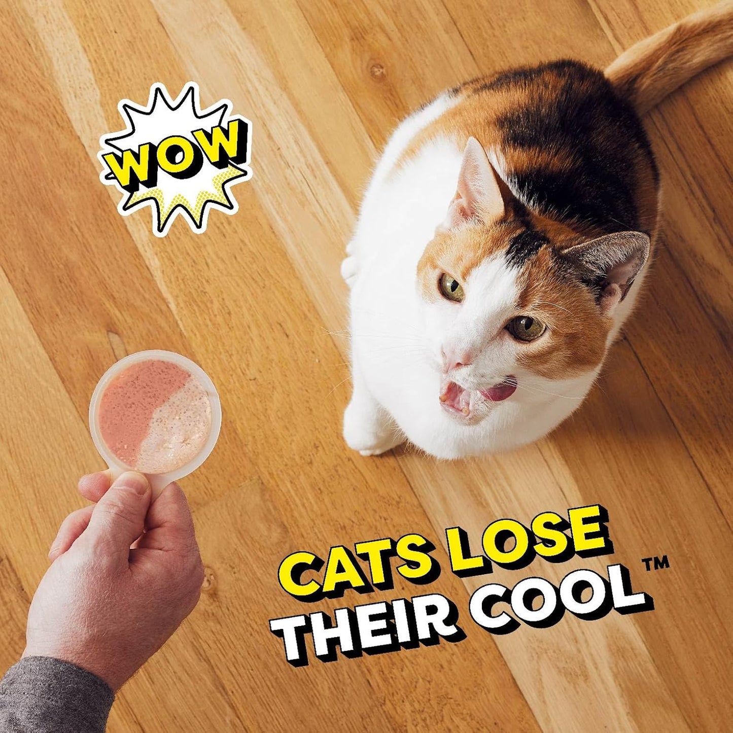 Temptations Lickable Spoons, Soft Lickable Cat Treats, Adult Wet Cat Treats, Variety Pack, 24 Spoons