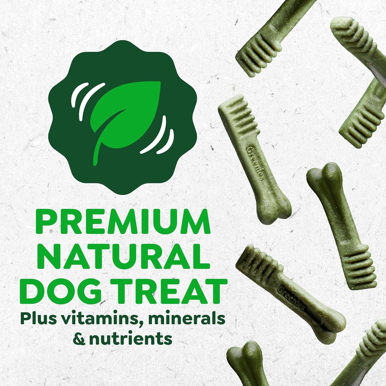 Greenies Veterinarian-Recommended Natural Dental Puppy Treats Petite Size, Dental Treats for Dogs, 12 Oz. Pack, 20 Count