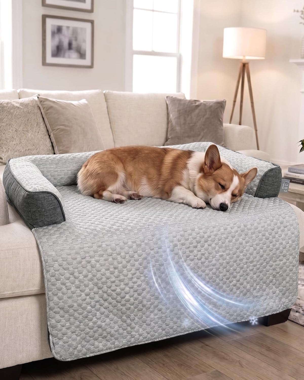 Cooling Dog Bed/Mat for Couch,Medium Size(41" X 37") Cooling Mat for Dog