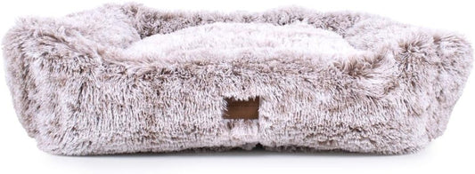 Carolina Pet Teddy Bear Kuddler Bed - Brown, L