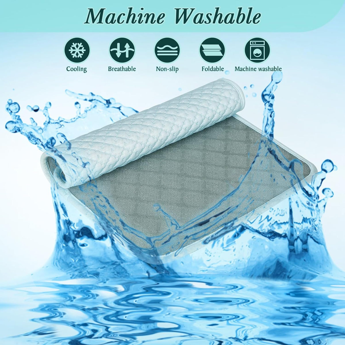 Self-Cooling Dog Mat Breathable Pet Cooling Pad