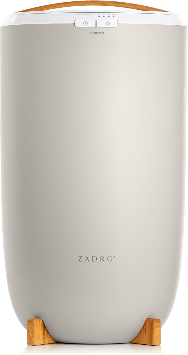 Zadro Large Hot Towel Warmer Bucket Timer Electric Towel Warmer for Bathroom Auto-Shut off Heated Towel Warmer Spa