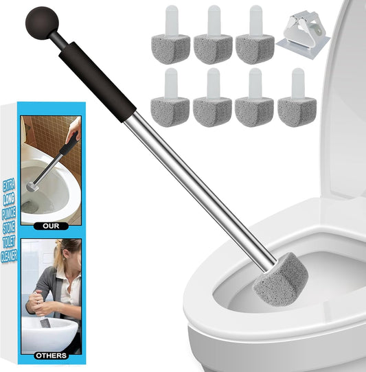 Pumice Stone Toilet Bowl Cleaner - Hard Water Stain Remover