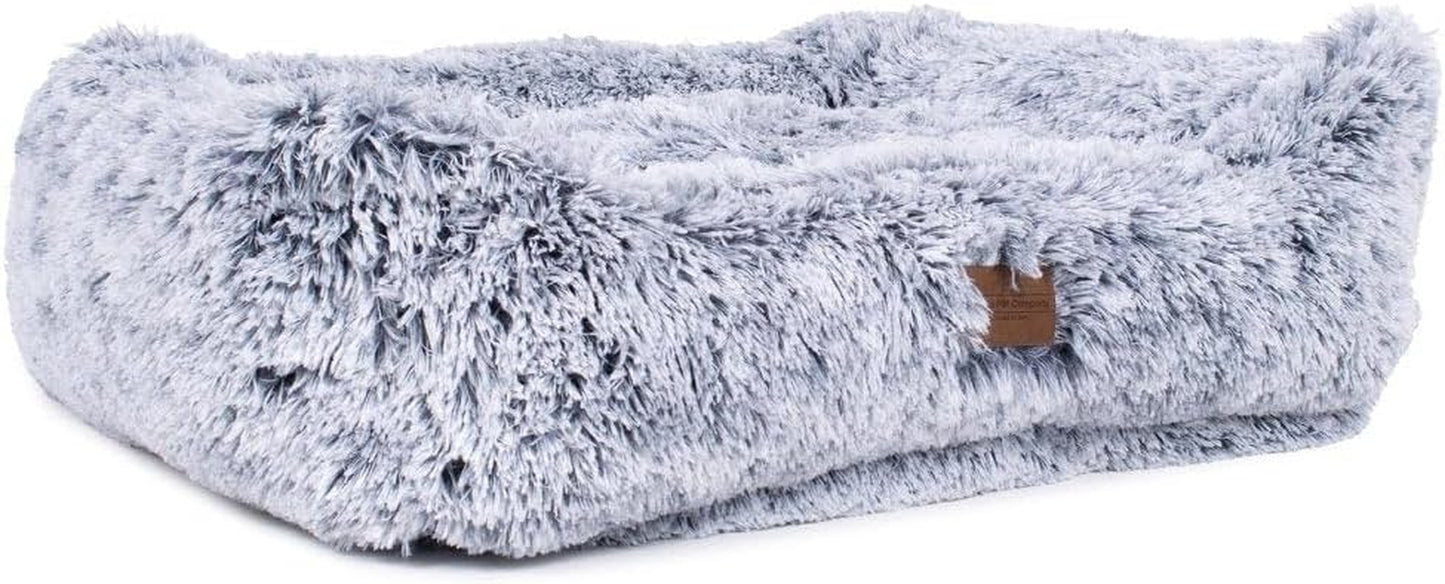 Carolina Pet Teddy Bear Kuddler Bed - Brown, L
