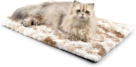 Self Warming Cat Pad, 24" X 18", Brown