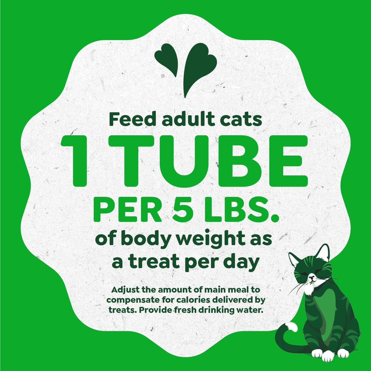 Greenies Feline Smart Purees Healthy Indoor Lickable Cat Treats with Real Chicken, 0.49 Oz. Tubes, 20 Count