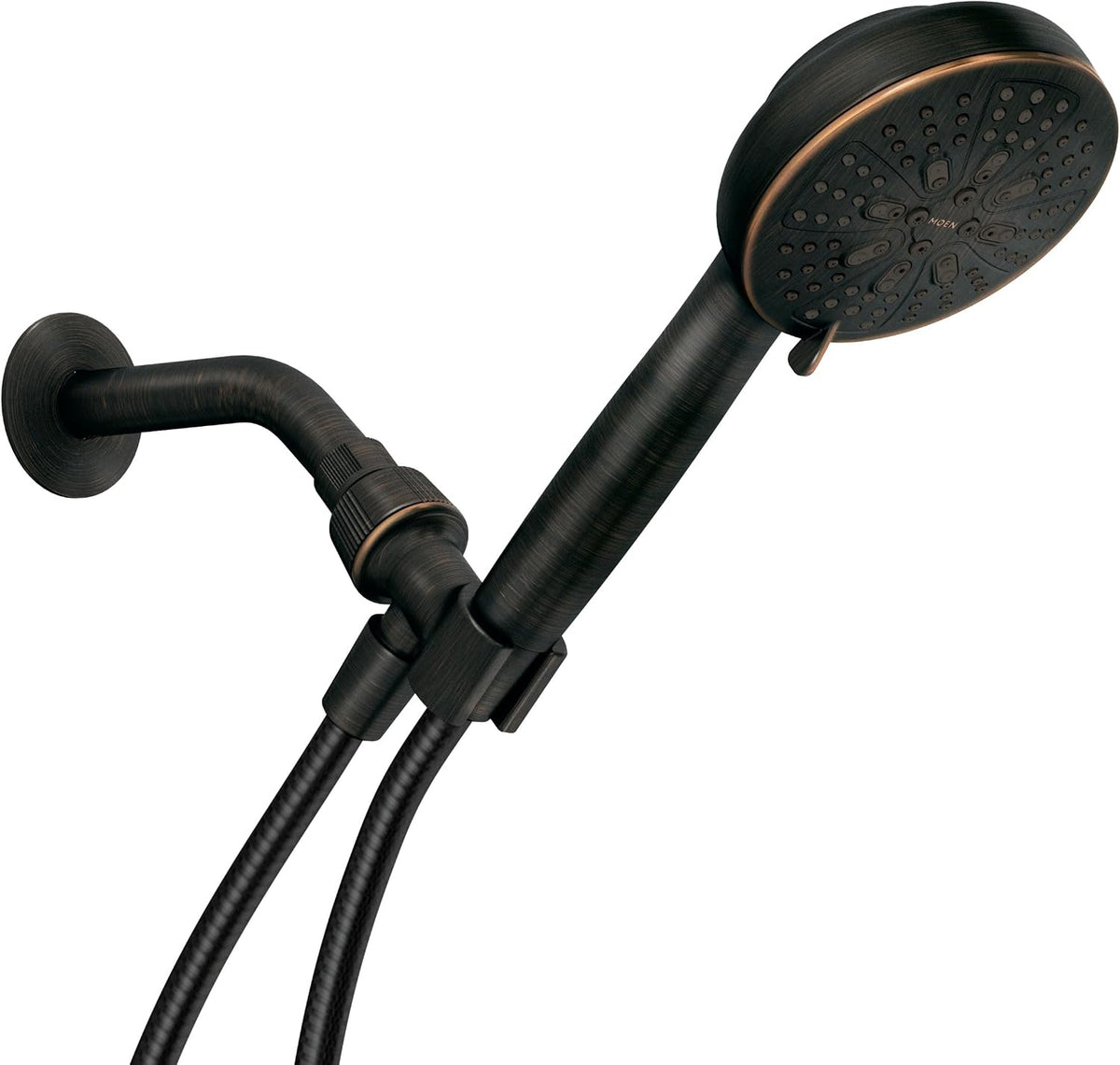 Moen 200H0BRB Hydro Energetix Handheld Showerhead, Bronze