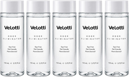 Velotti Odor Eliminator Deodorizer Spray Refill 5 Pack 110Ml