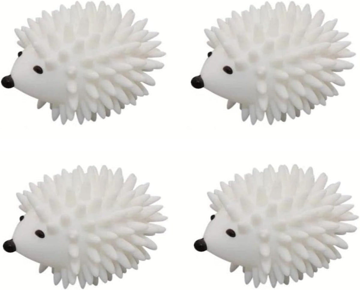 Laundry Dryer Balls - 4 Pack Premium Reusable Dryer Balls Replace Laundry Drying Natural Fabric Softener (White)