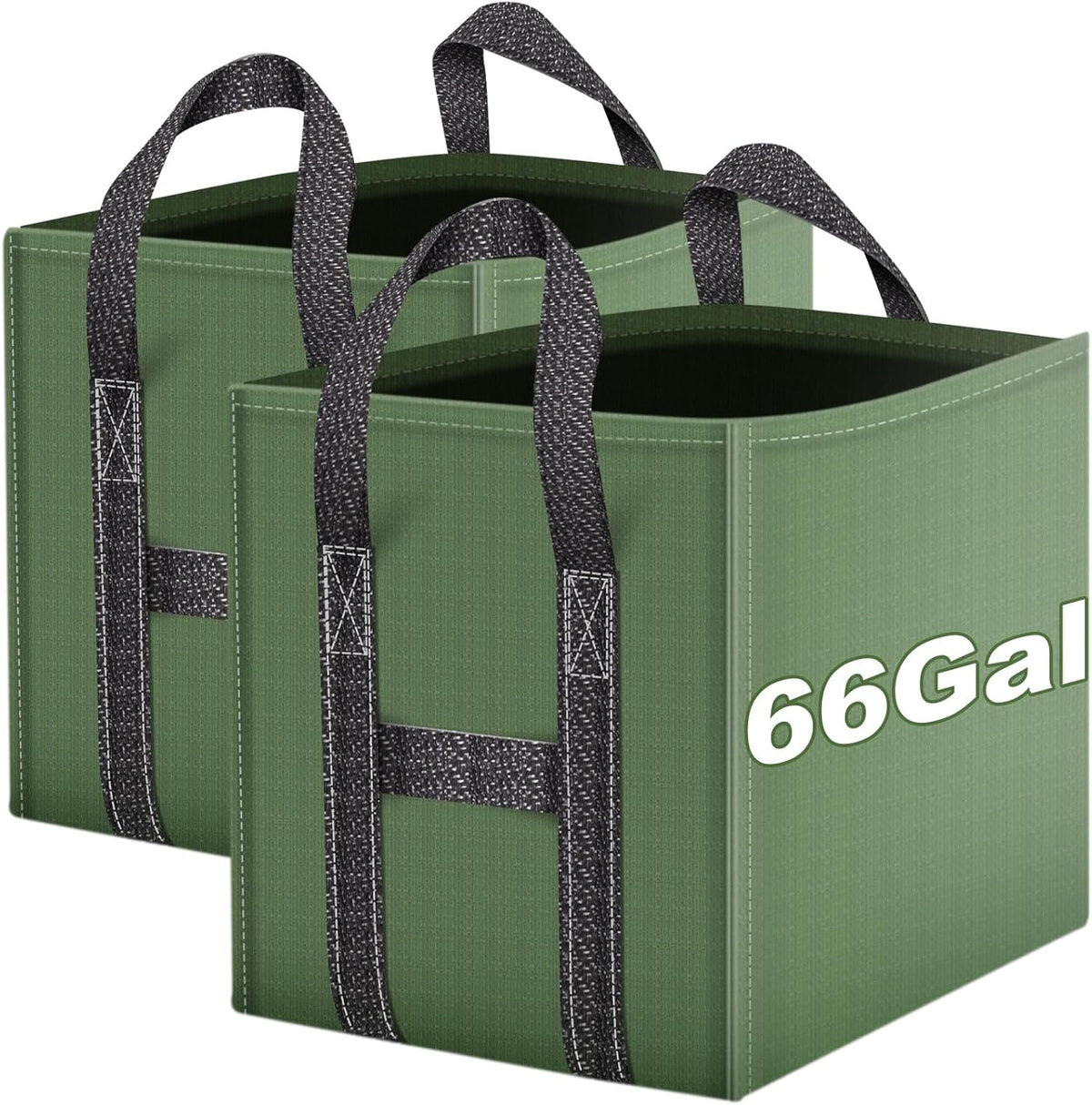 Yard Waste Bags, Reusable Foldable Garden Leaf Bag Lawn Bags