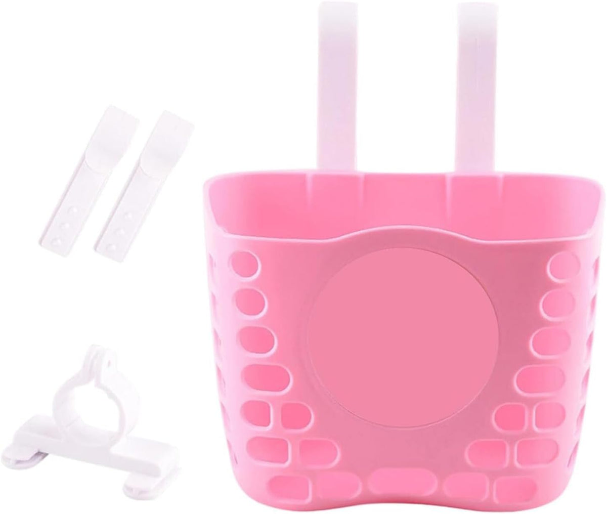 Kids Bike Basket, Children’S Bicycle Basket with Adjustable Straps Bike Front Basket for Boys Girls Kids,Strong Load Bicycle Handlebar Basket for Outdoor Cycling