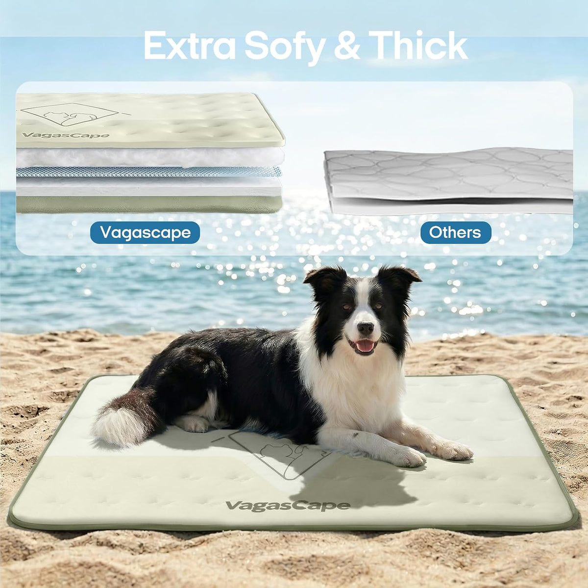 Vagascape 3.0 Supportive Double Sided Dog Cooling Mat