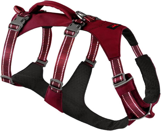 Tuff Pupper Escape Proof Dog Harness for Medium Dogs | No Pull Lightweight Adjustable Harness | No Escape Multifunctional Outdoor Pet Gear | Strong Durable Breathable | Secure Comfortable Fit