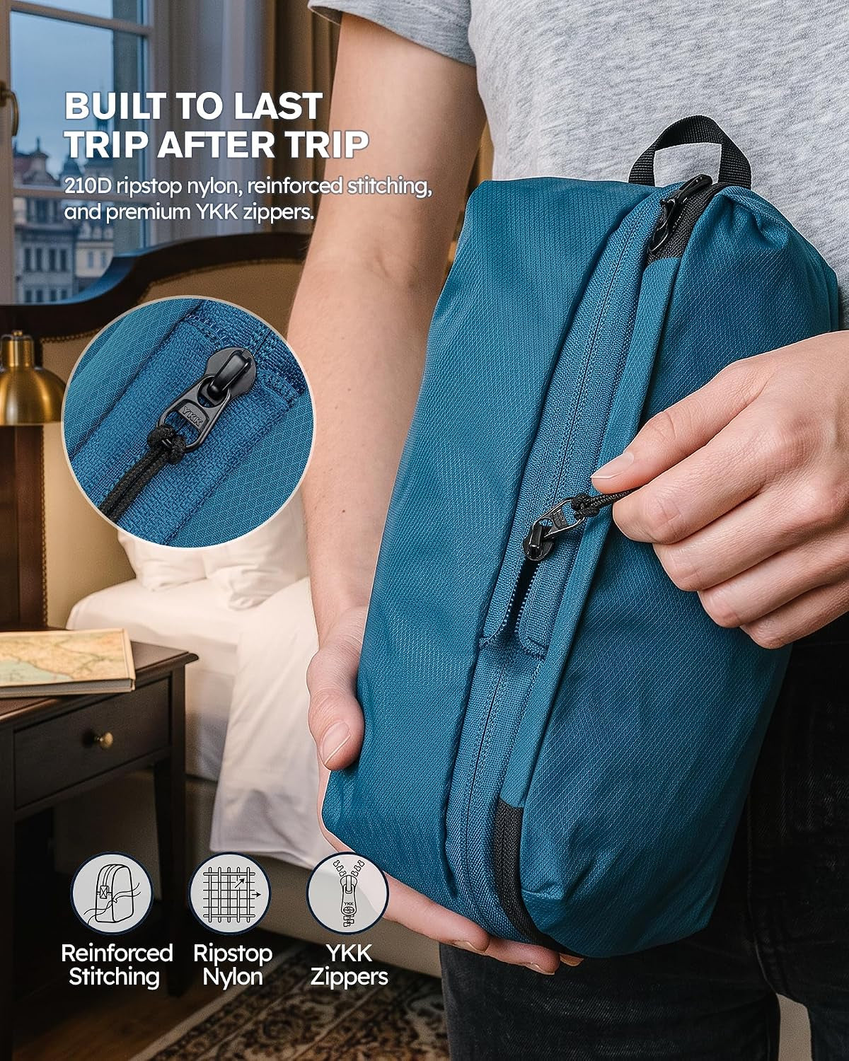 Tolaccea Travel Packing Cubes Set Compression Organizers for 20" Luggage