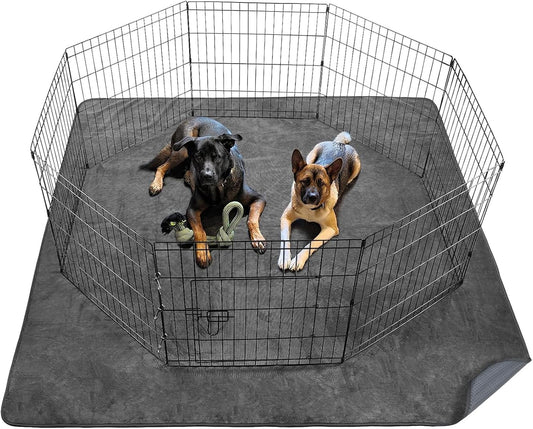 Washable Pee Pads for Dogs 72X72 Extra Large, Non-Slip, Leakproof Dog Mat | Waterproof, Reusable Whelping Pads, for Potty Training, Playpen, Whelping, Senior Dog Incontinence, Order Control, Fast Dry