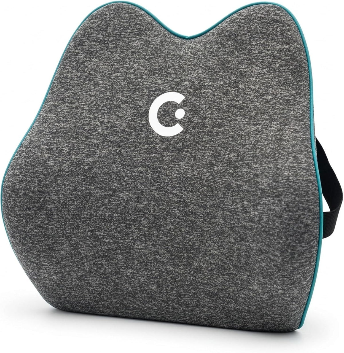 Cubii Cushii V2 Back Support Cushion, Lumbar Pillow, Office Chair, Black
