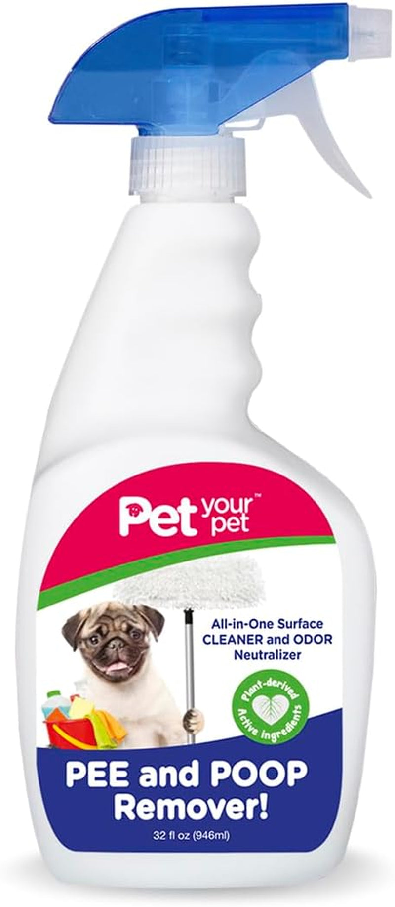 Dog Pee and Poop Remover Spray, 32 Fl Oz