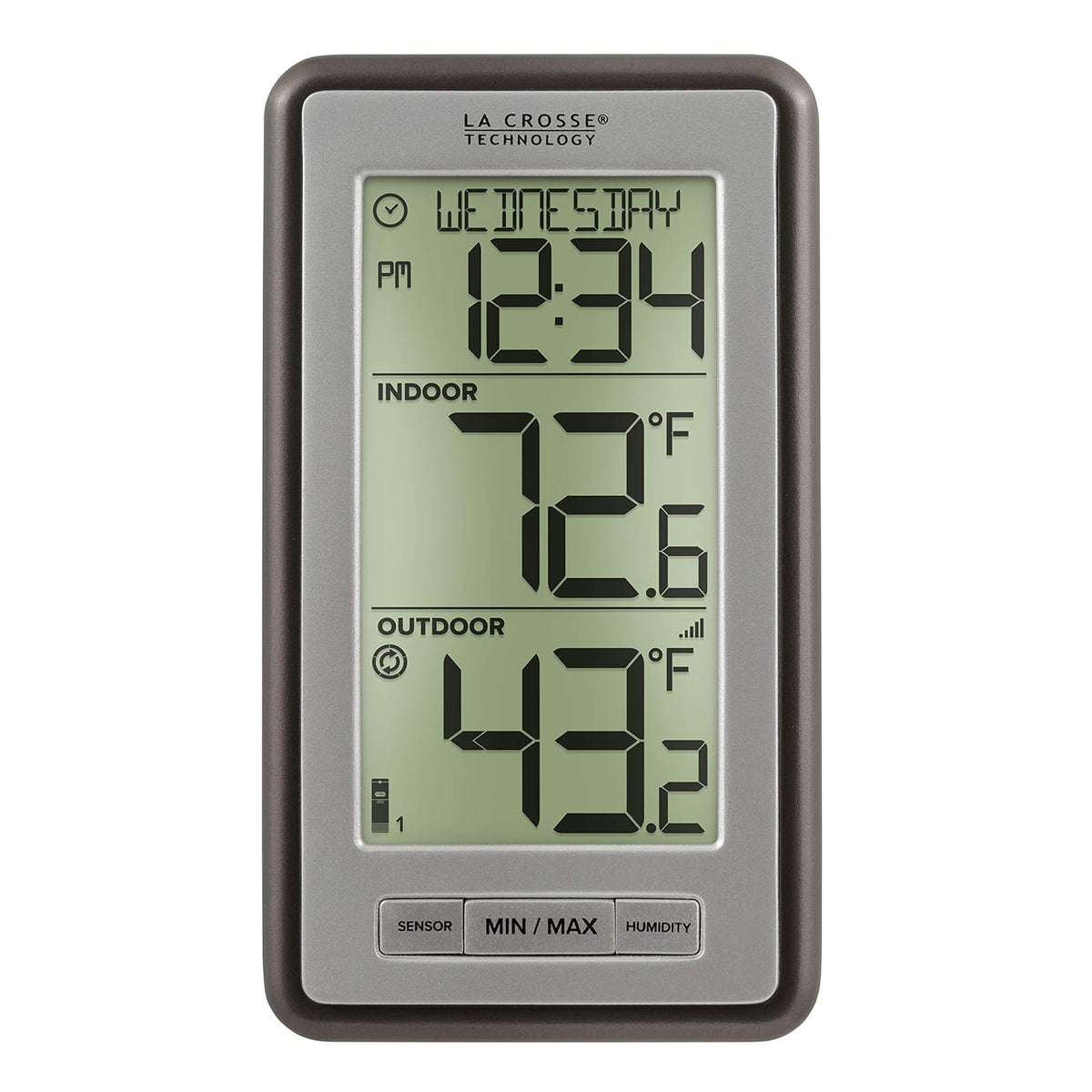 La Crosse WS-9160U-IT V3 Digital Wireless IN/OUT Thermometer with Humidity