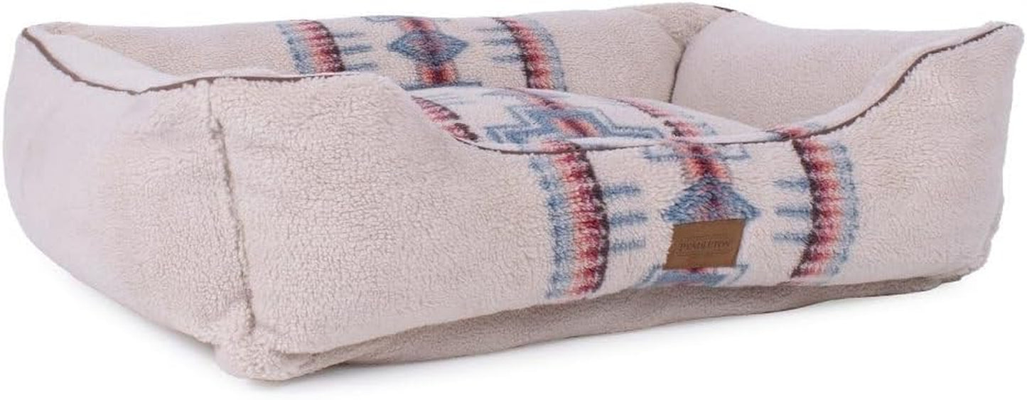 Pendleton Harding Tonal Berber Kuddler Dog Bed in Gray, M