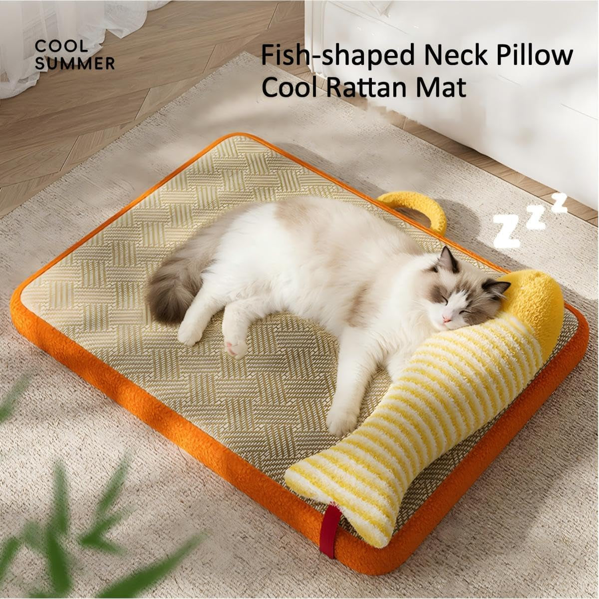 Cat Cooling Mat 19.7"X15.7" for Indoor Cats & Dogs