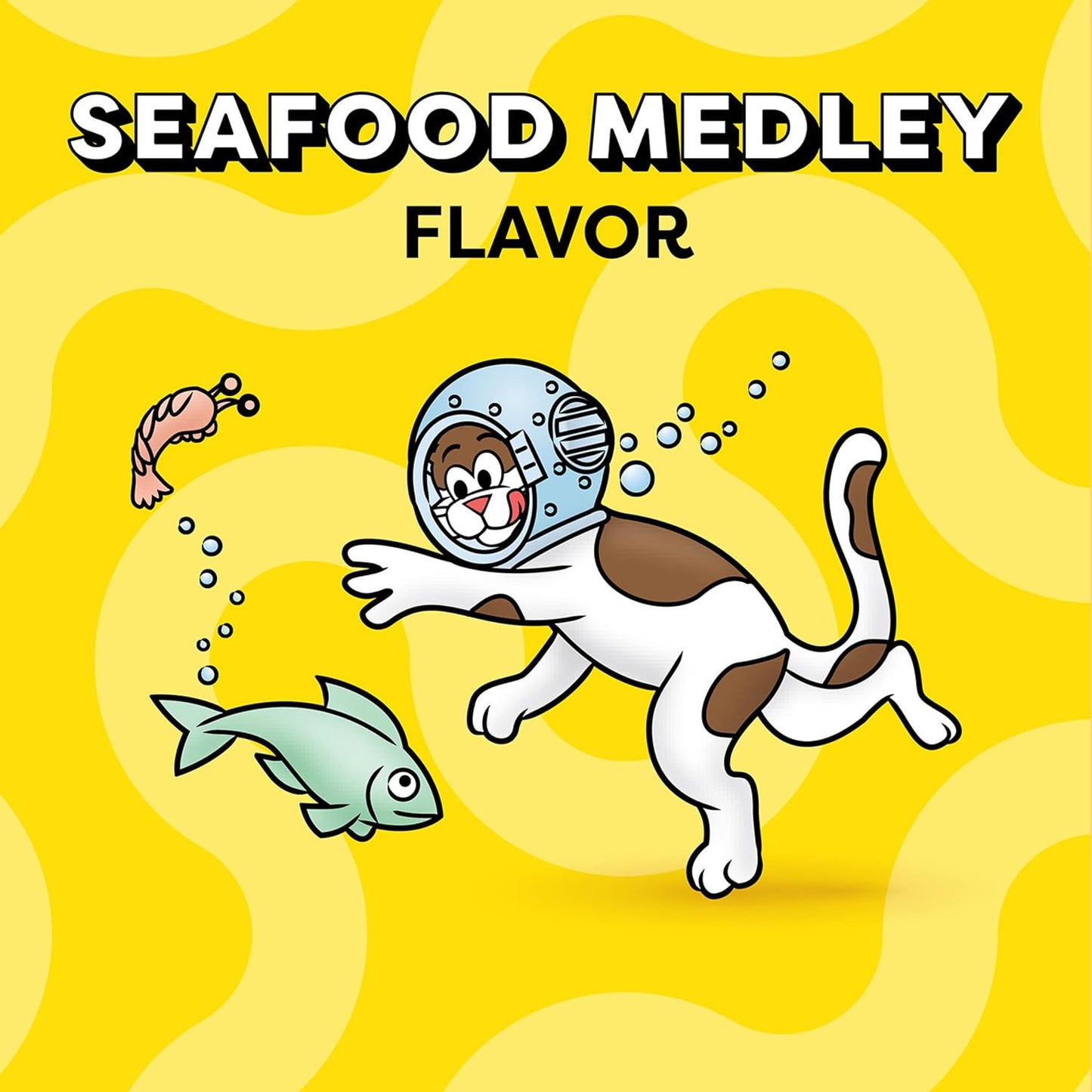 Temptations Cat Treats, Classic Crunchy and Soft Cat Treats, Seafood Medley Flavor, 30 Oz. Tub