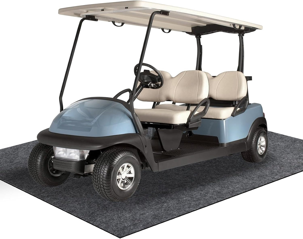 4.9 X 9.2 Ft Garage Floor Mat for under Car & Golf Cart
