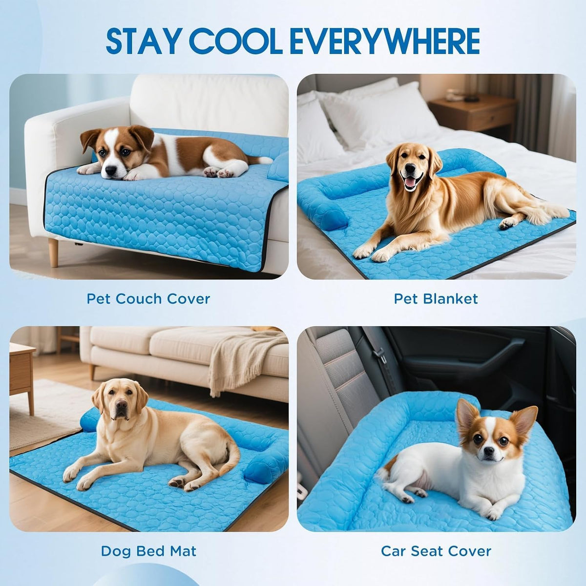 Cooling Dog Bed, Small-28 X 28 Inch