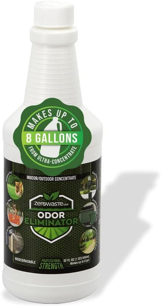 ZERO WASTE USA Odor Eliminator Ultra Concentrate - 32 Fl Oz