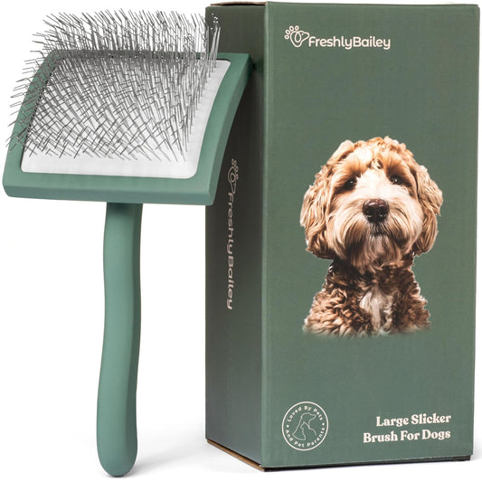 Doodle Slicker Brush - Dog Brush for Curly & Wavy Coats