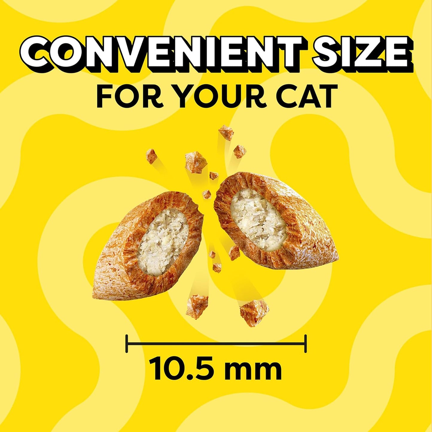 Temptations Cat Treats, Classic Crunchy and Soft Cat Treats, Seafood Medley Flavor, 30 Oz. Tub