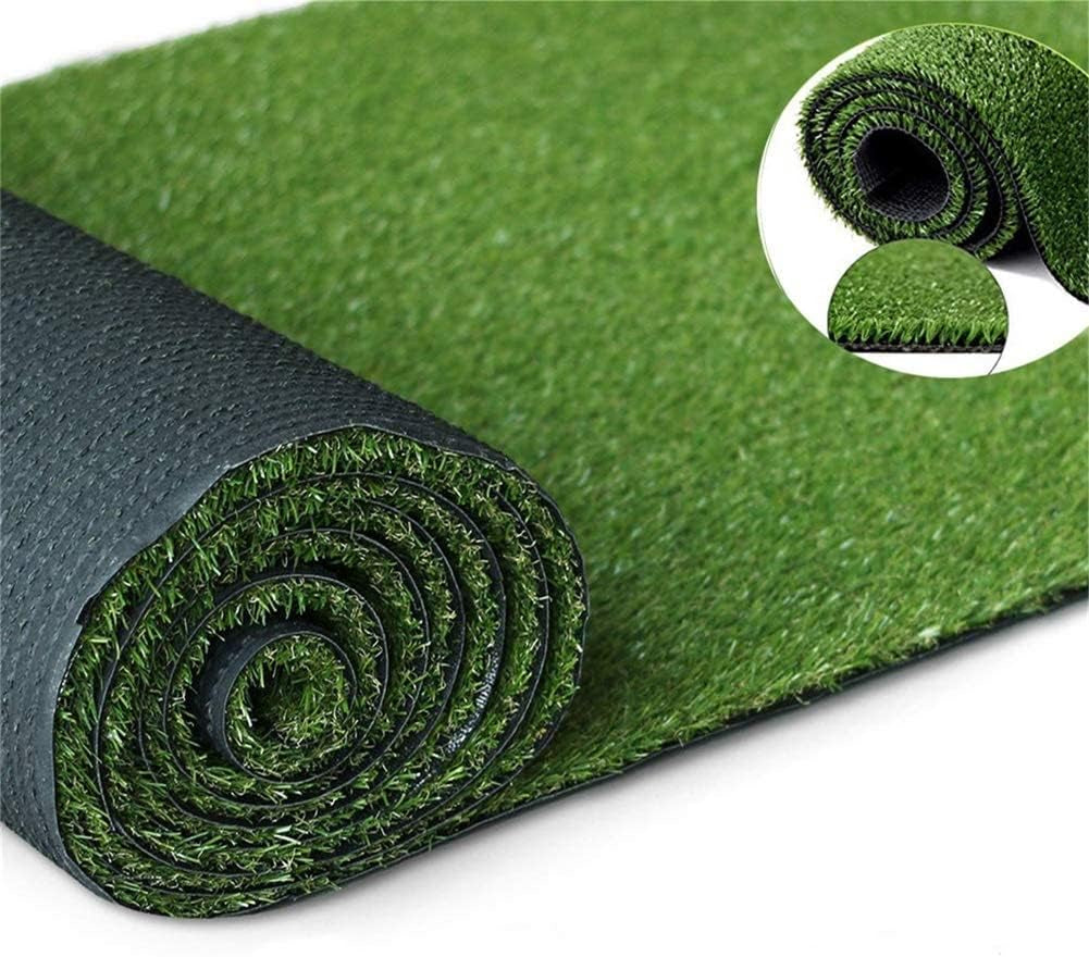Artificial Grass Turf Lawn, 3Feet X 8Feet Realistic Indoor Outdoor Garden Balcony Decor Landscape Synthetic Fake Grass Pet Rug Carpet