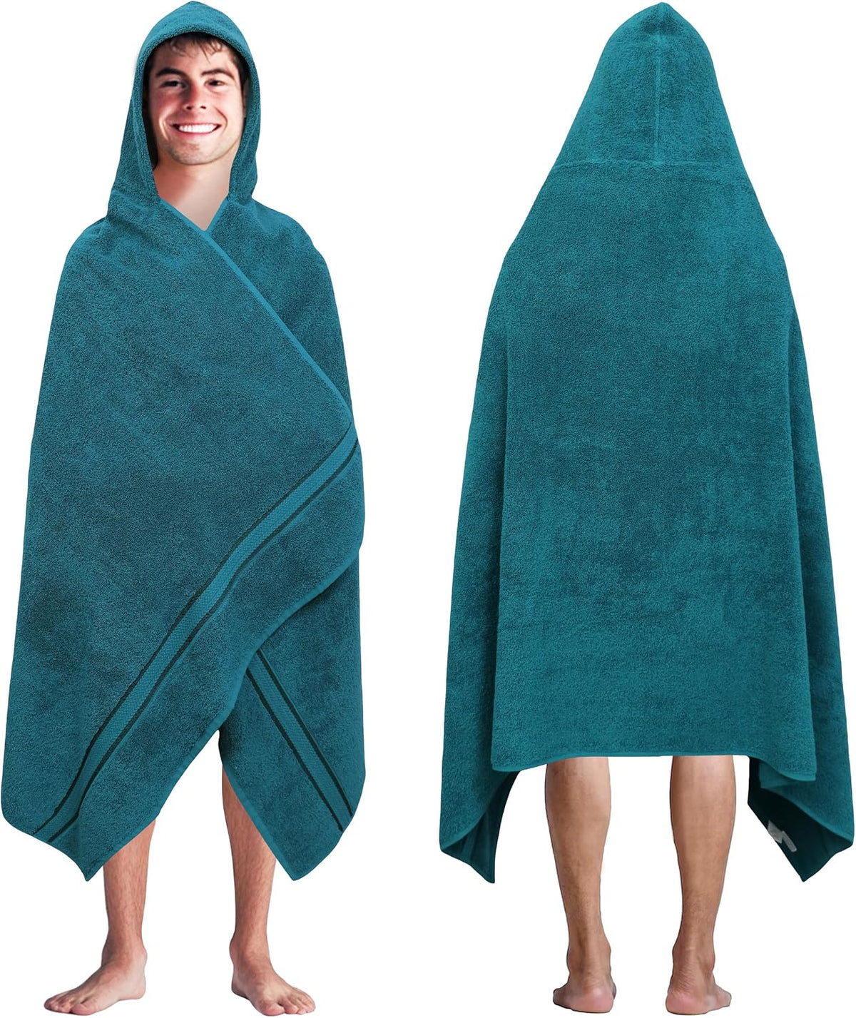 COTTON CRAFT Ultra Soft Hooded Towel for Adults – 100% Cotton Bath Towel