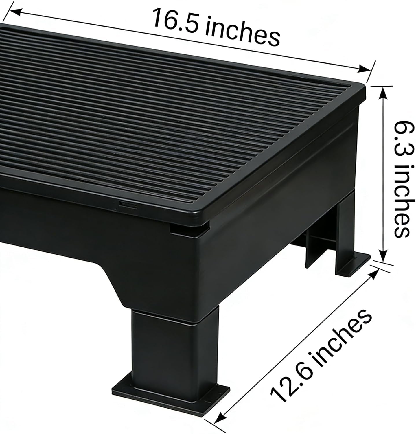 PAKEWAY Cat Ramp for Litter Box – Adjustable Elevated Cat Step for Senior Cats, Kittens & Small Pets – Fits Automatic & High-Sided Litter Boxes – Non-Slip, Easy to Clean Litter Box Ramp