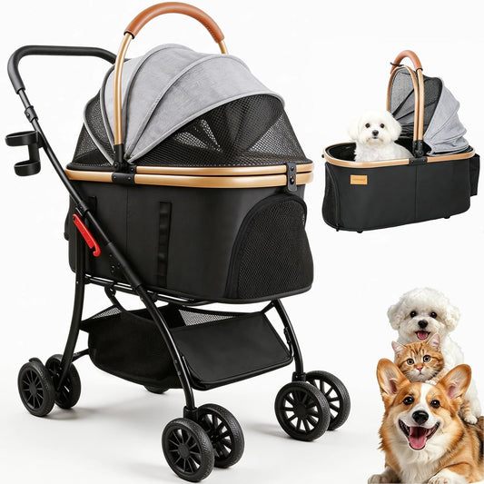 Pet Stroller for Small Dogs Cats