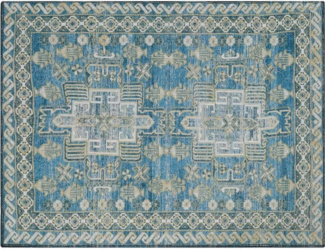 Lovewag Cat Litter Mat, Litter Box Mat, Blue Mesa, 28X41, 2 Pack