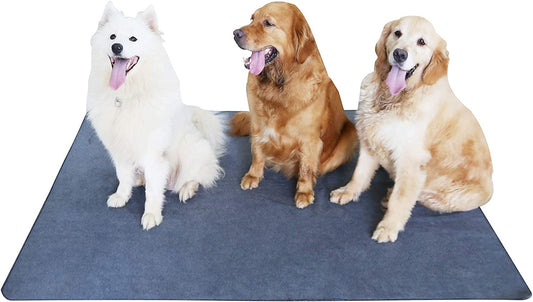 Peepeego Non-Slip Dog Pee Pad 65"X48" Washable,Waterproof for Training, Whelping