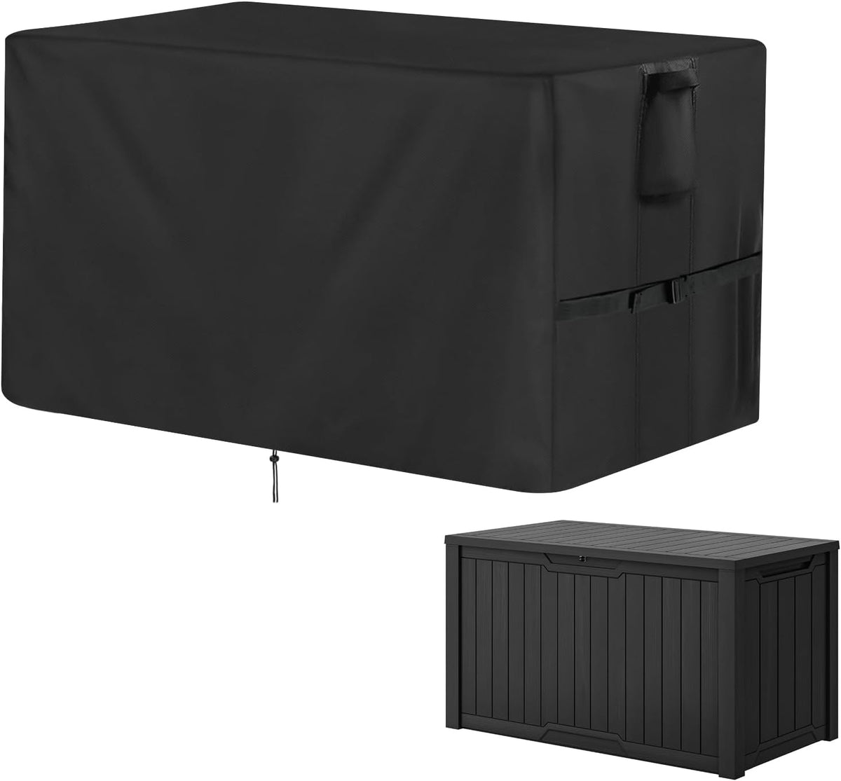 Outdoor Deck Storage Box Cover for Keter 150 Gallon Deck Box