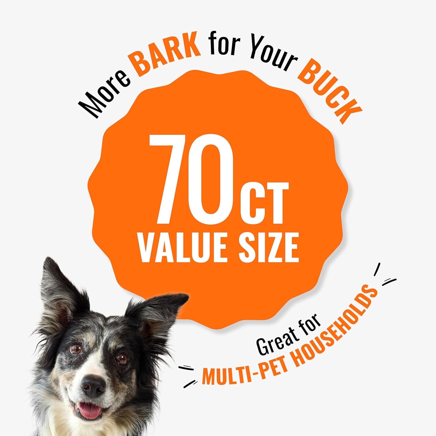 Good ‘N’ Fun Triple Flavor Twists for All Dogs, Treat Your Dog to Long-Lasting Chews Made with Beef Hide, Pork Hide and Chicken, 70 Count