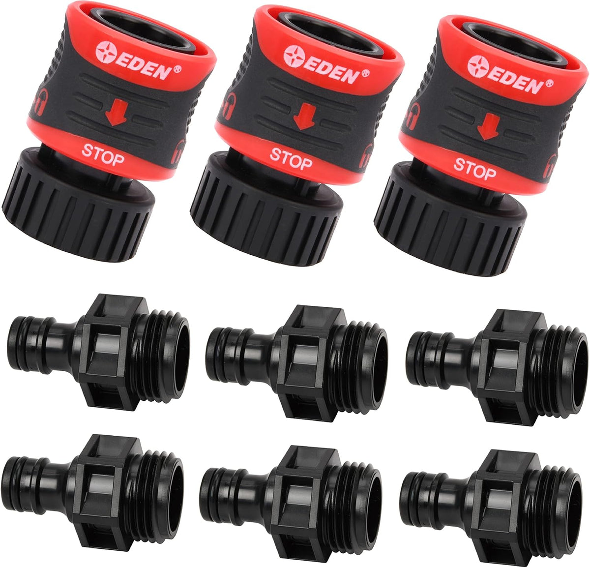 Eden 99909 Quick Connect Starter Kit, Acrylonitrile Butadiene Styrene (9 Pc Set)