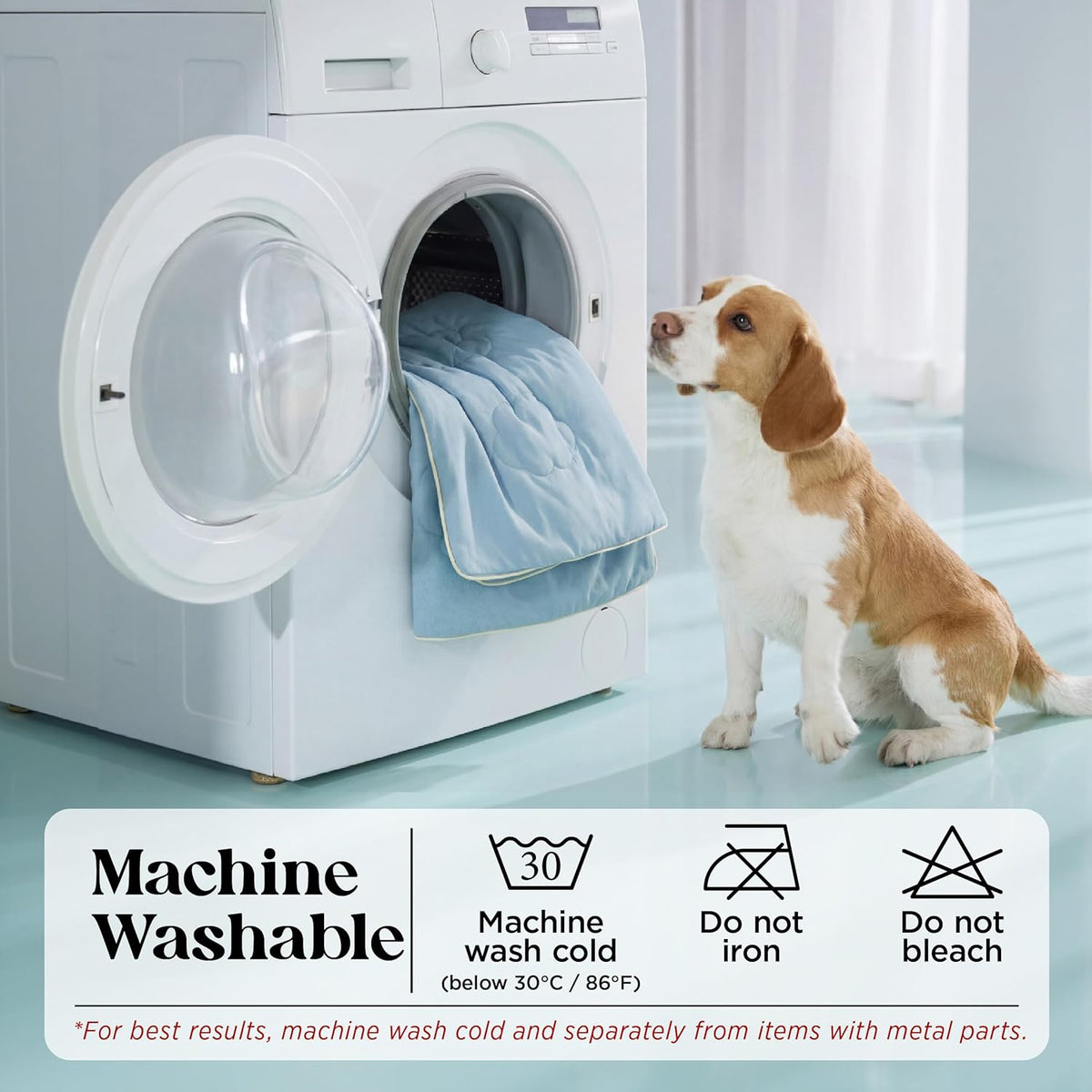 LE SURE Apexcloud™ Premium Cooling Blankets for Large Dogs Q-Max>0.4,40X50