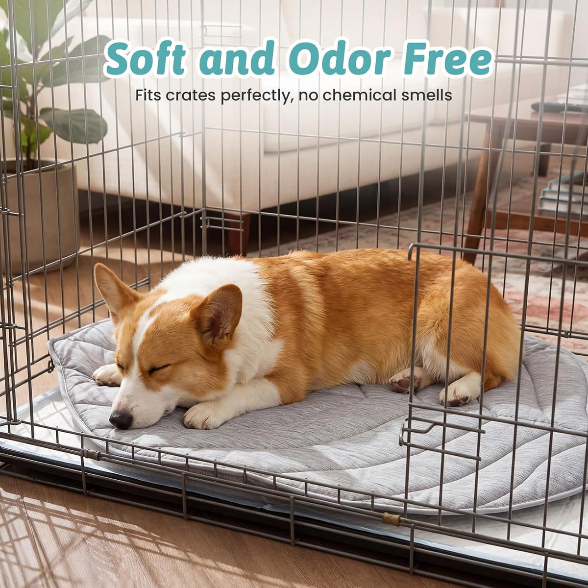 COZY KISS Dog Cooling Bed for Dogs or Cats, Leaf Shaped Pet Mat, 39X34 Inch