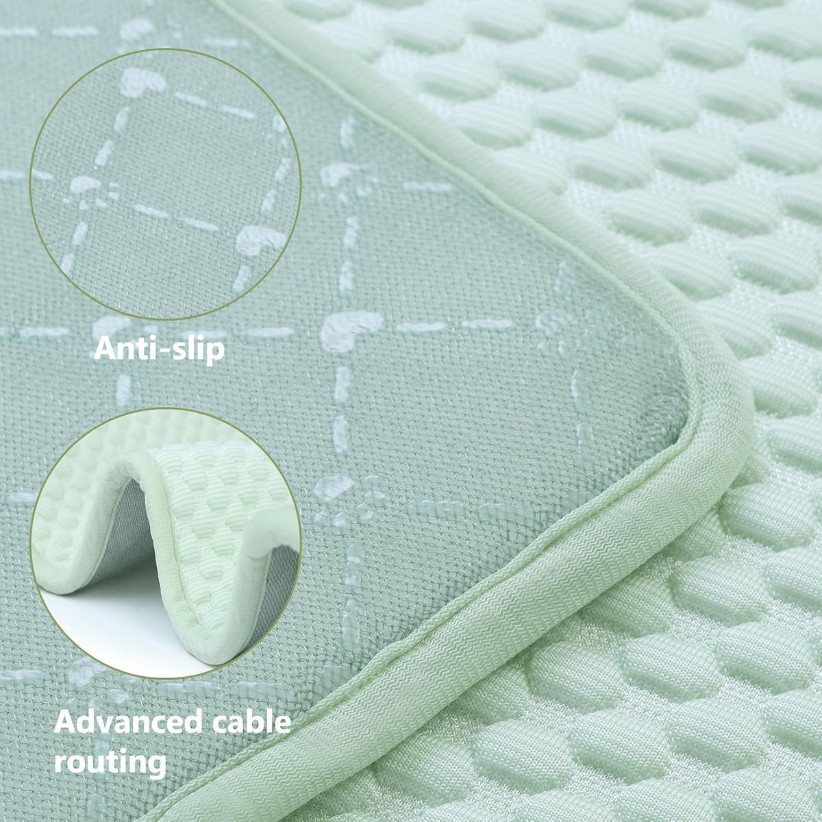 Dog Cooling Mat,Foldable Non-Slip Washable Arc-Chill Cool Pad 27.5X39.3 In