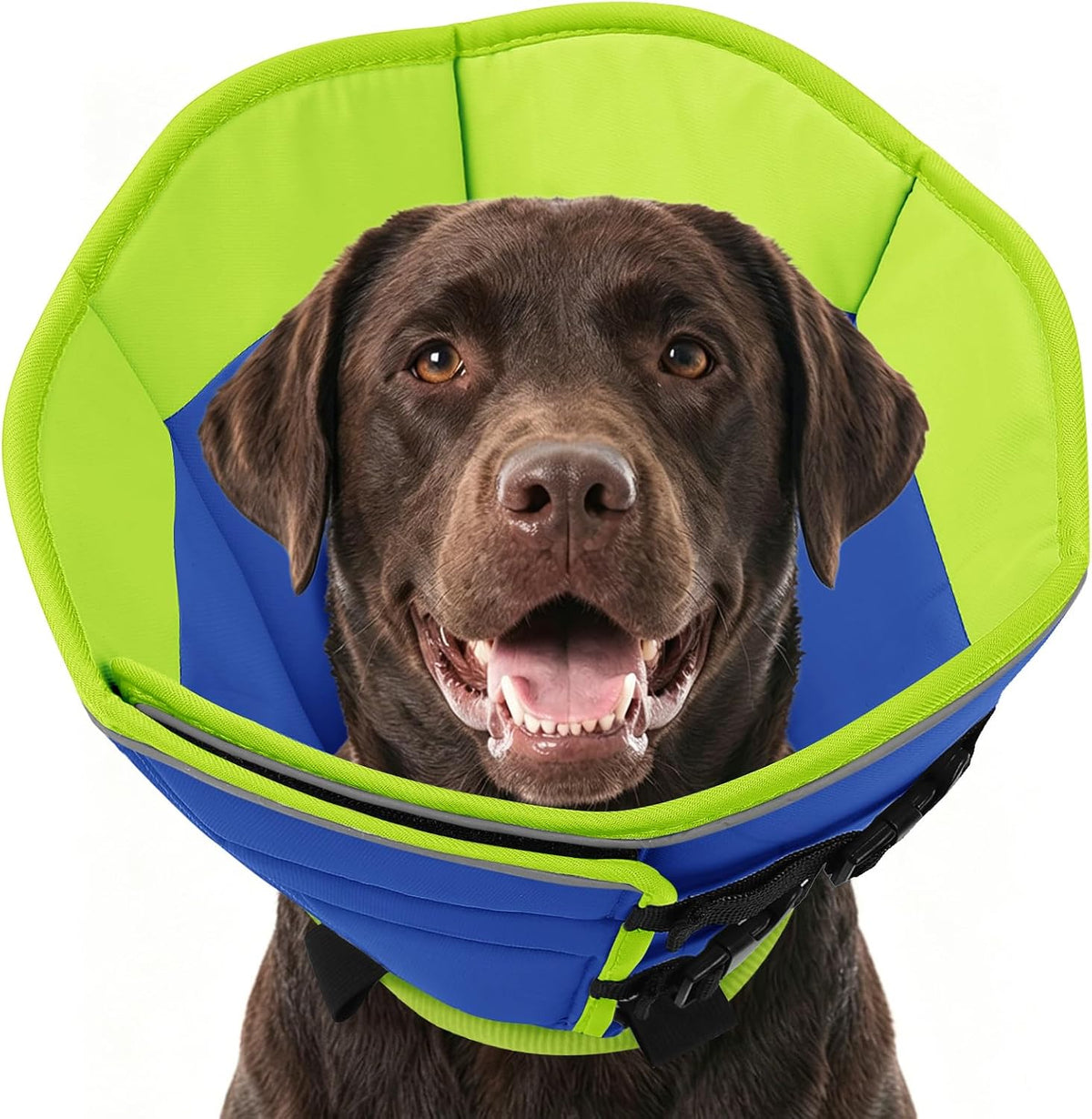 Soft Dog Cone Collar, Adjustable Cone for Dogs to Stop Licking