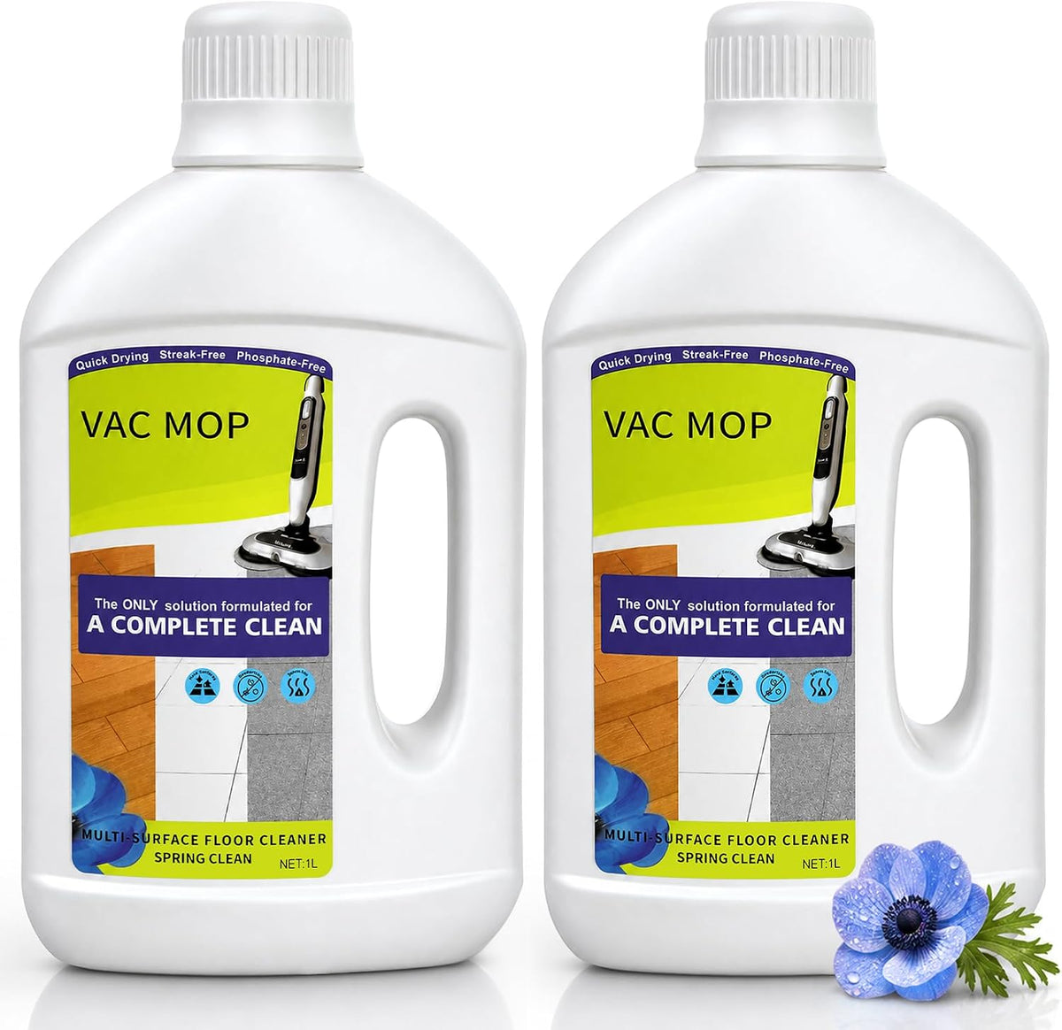 Floor Cleaner Solution for Shark VACMOP, Carpetxpert, Hydrovac&Hydroduo, 2L