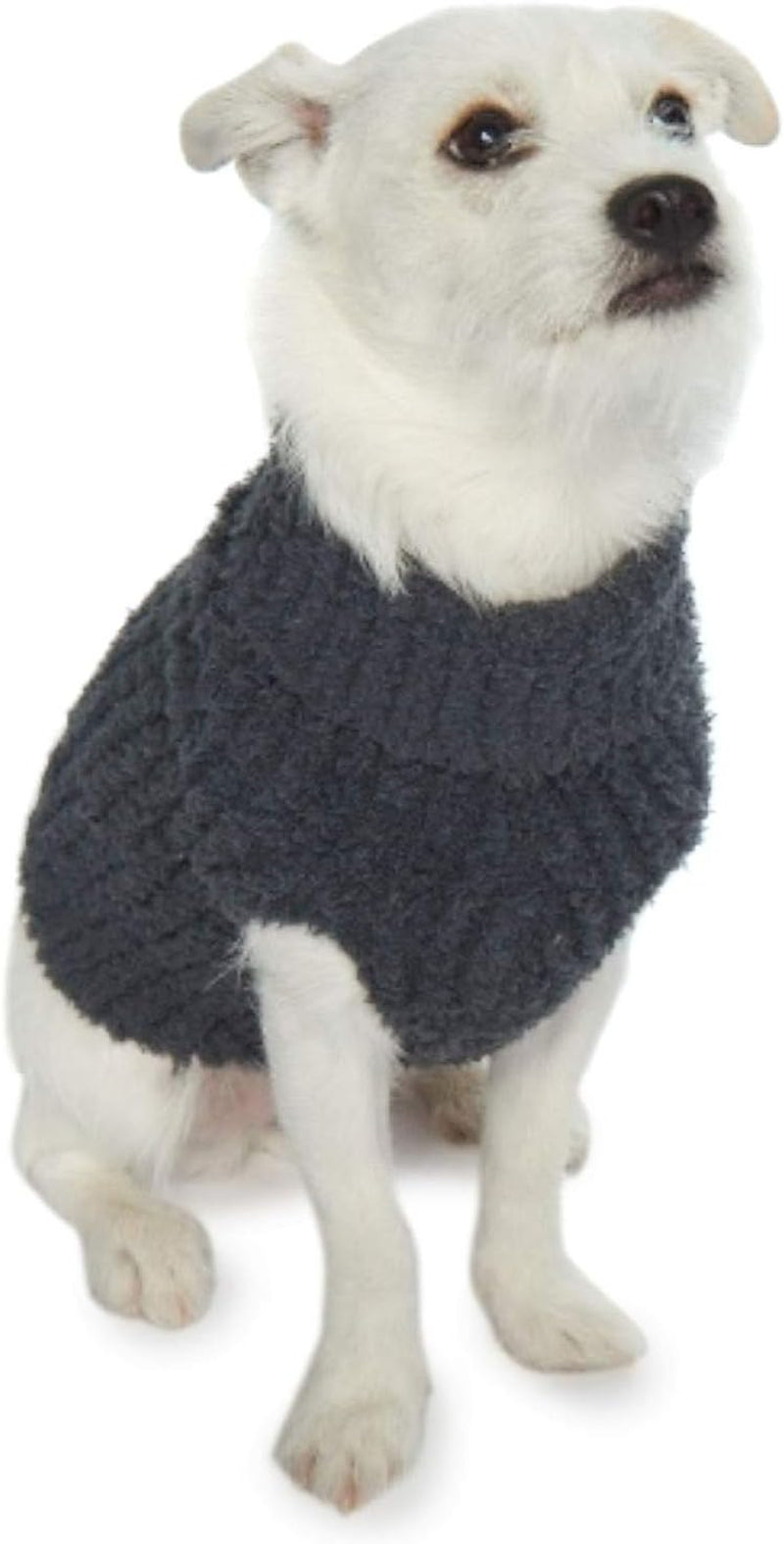 Barefoot Dreams® Cozychic® Ribbed Pet Sweater, Slate Blue, Small