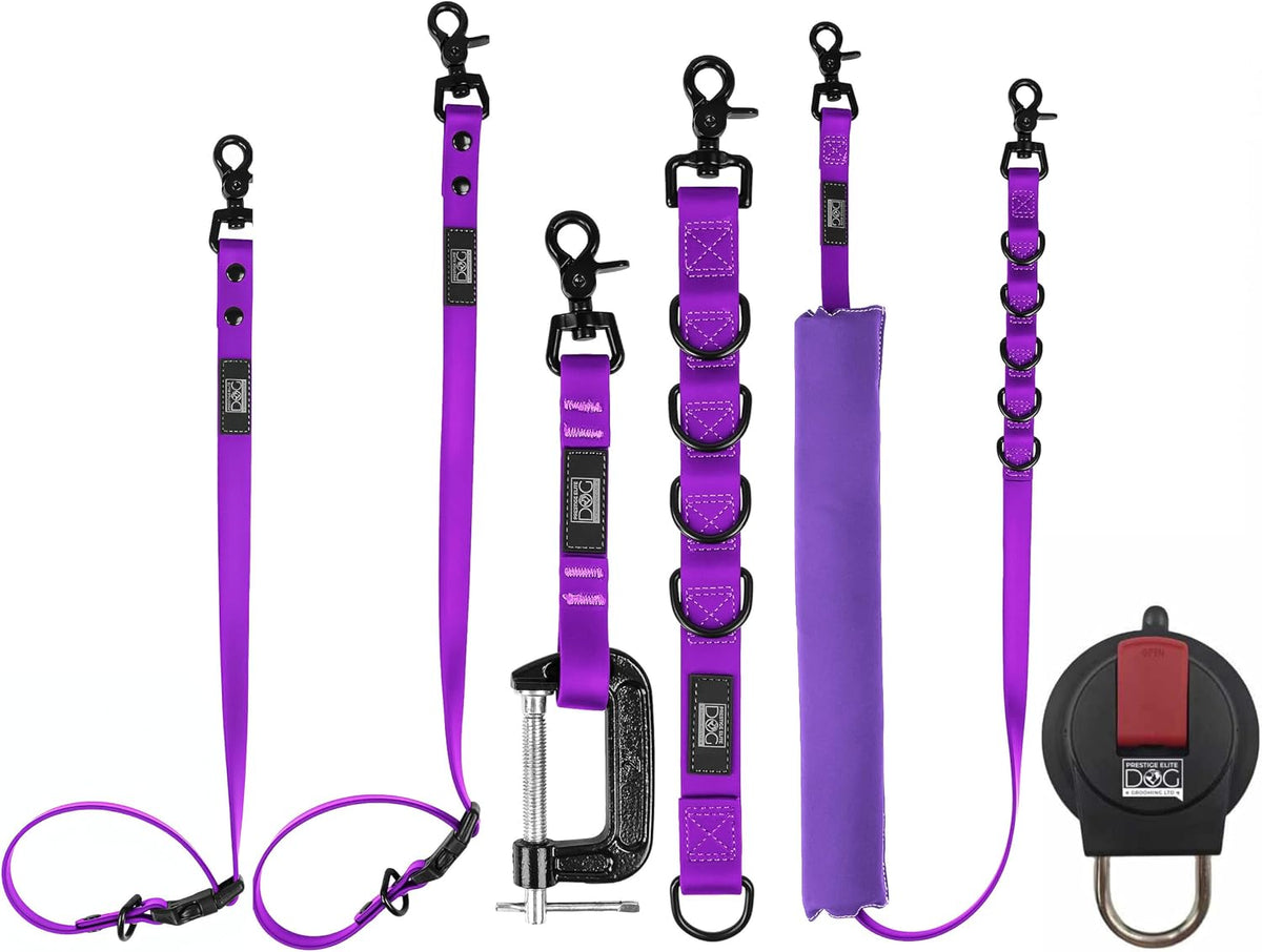 Dog Grooming Loop, Adjustable Pet Grooming Table & Bath Restraints, Pet Grooming Noose, Grooming Extension Strap, Belly Strap, Pet Dog Grooming Arm Accessories & Professional Pet Grooming Supplies