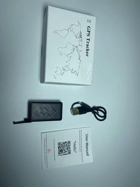 GPS Tracker for Vehicles, Magnetic Car GPS Tracking Device, Wide-Area Location Tracker for Cars, Kids, Dogs, No Subscription, No Monthly Fee, No SIM Card Required